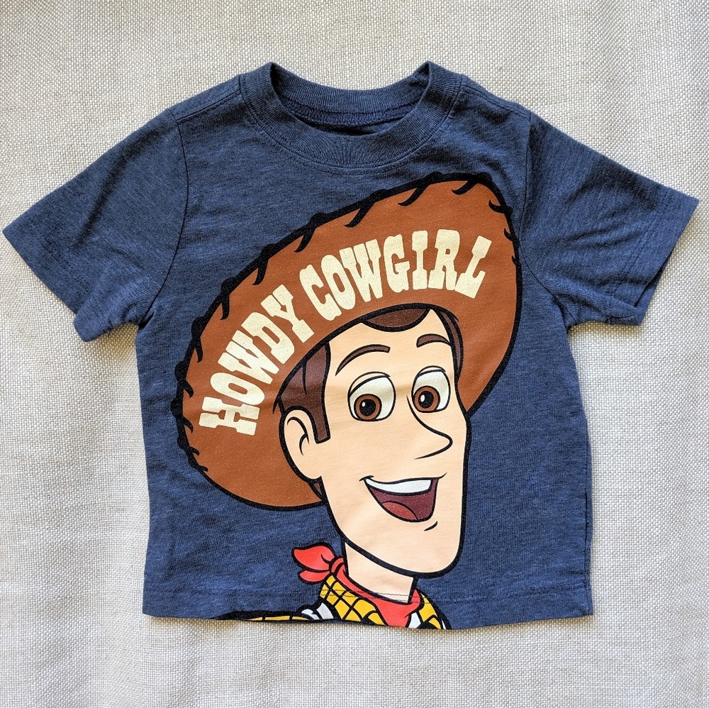 Old Navy Baby Toy Story Woody Blue Tee
